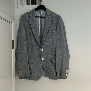 Billy Reid Linen Blazer